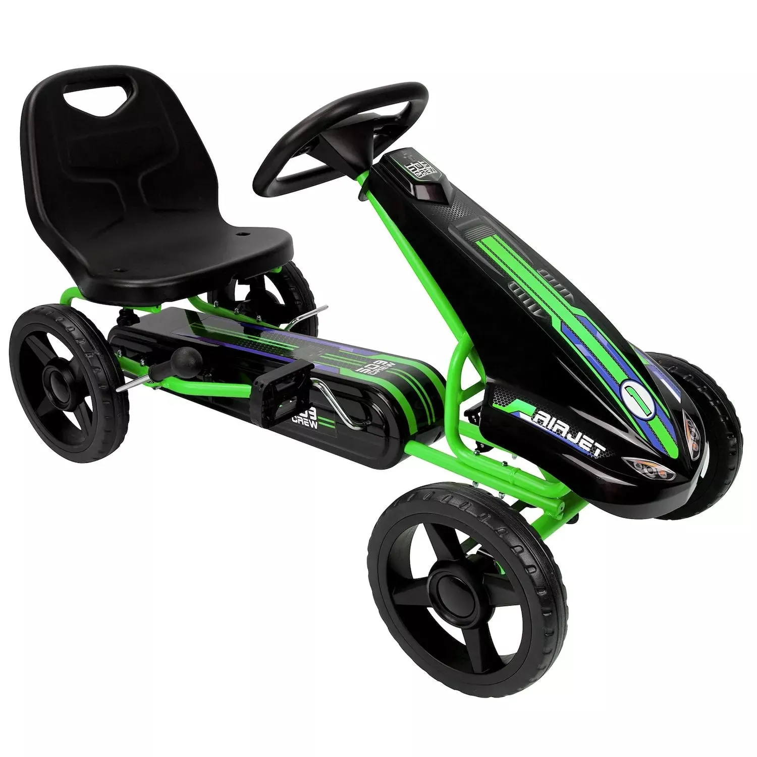 509: Air Jet 509 Crew Pedal Kart, Green