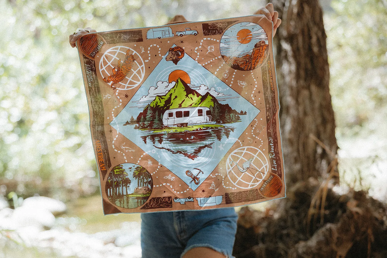 Airstream "Explore Everywhere" Bandana by Bandits