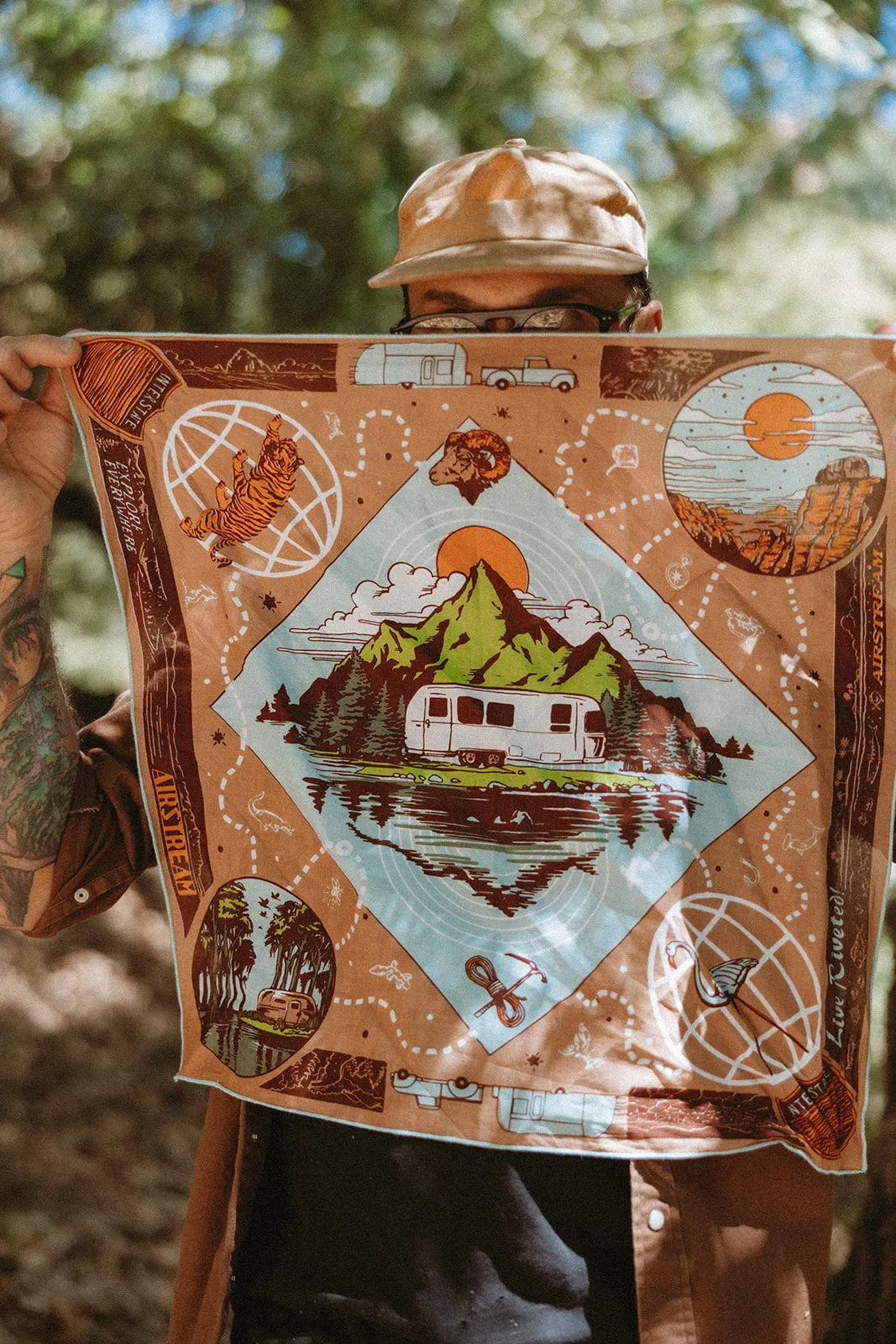 Airstream "Explore Everywhere" Bandana by Bandits