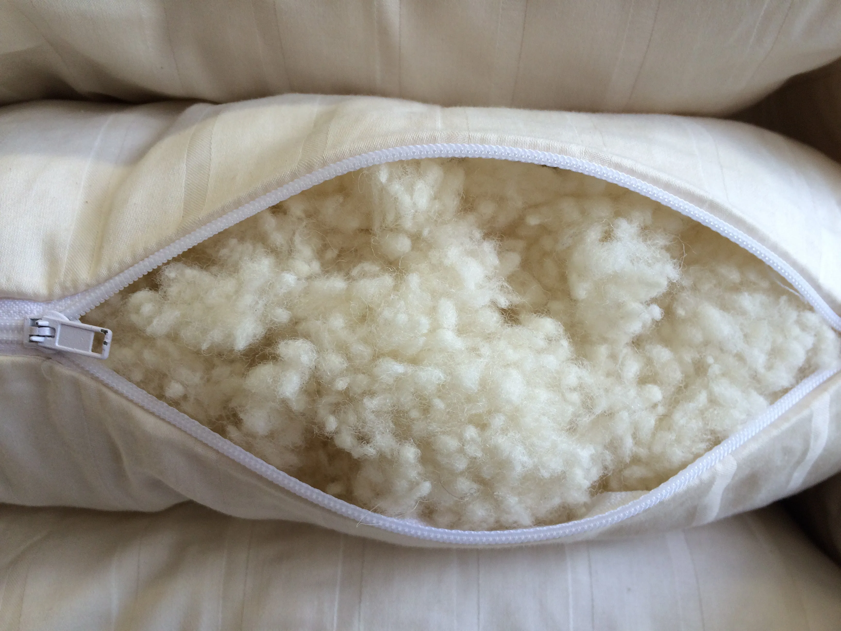 All-Natural Wooly Down Bed Pillow