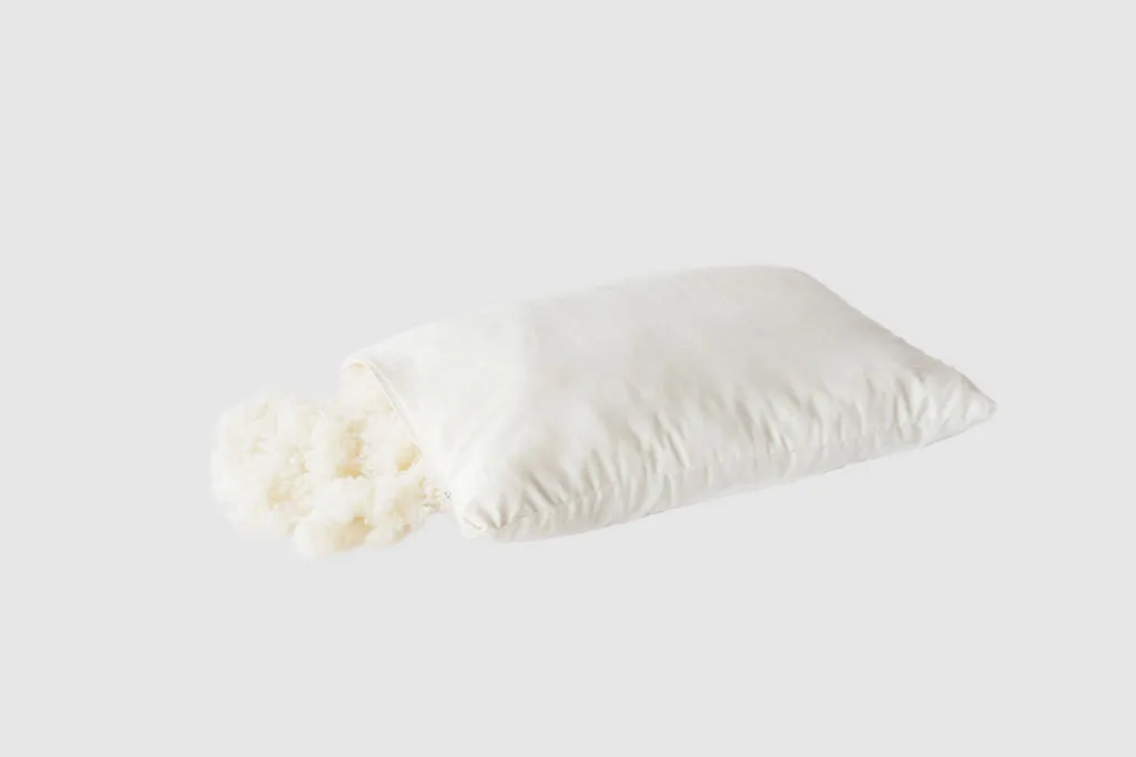 All-Natural Wooly Down Bed Pillow