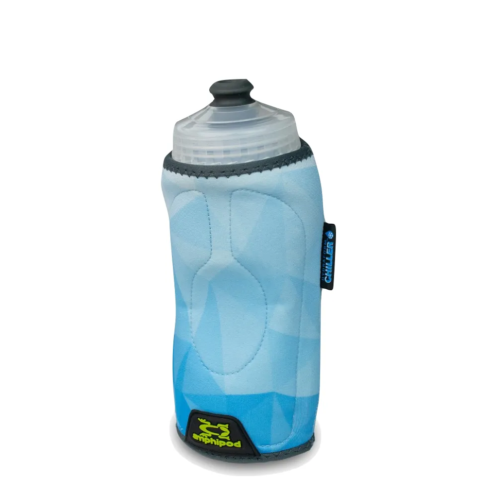 Amphipod Hydraform Chiller Handheld 20 oz Bottle in Icy Blue