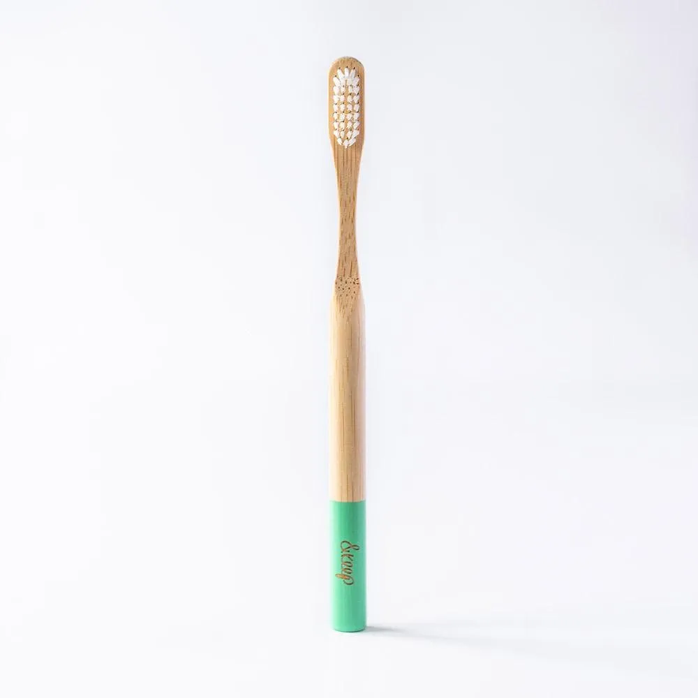 &Keep Bamboo Toothbrush - Green