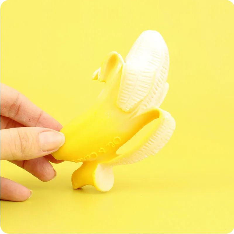 Ana the Banana - Natural Rubber Teether