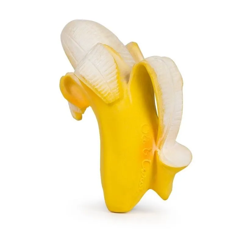 Ana the Banana - Natural Rubber Teether