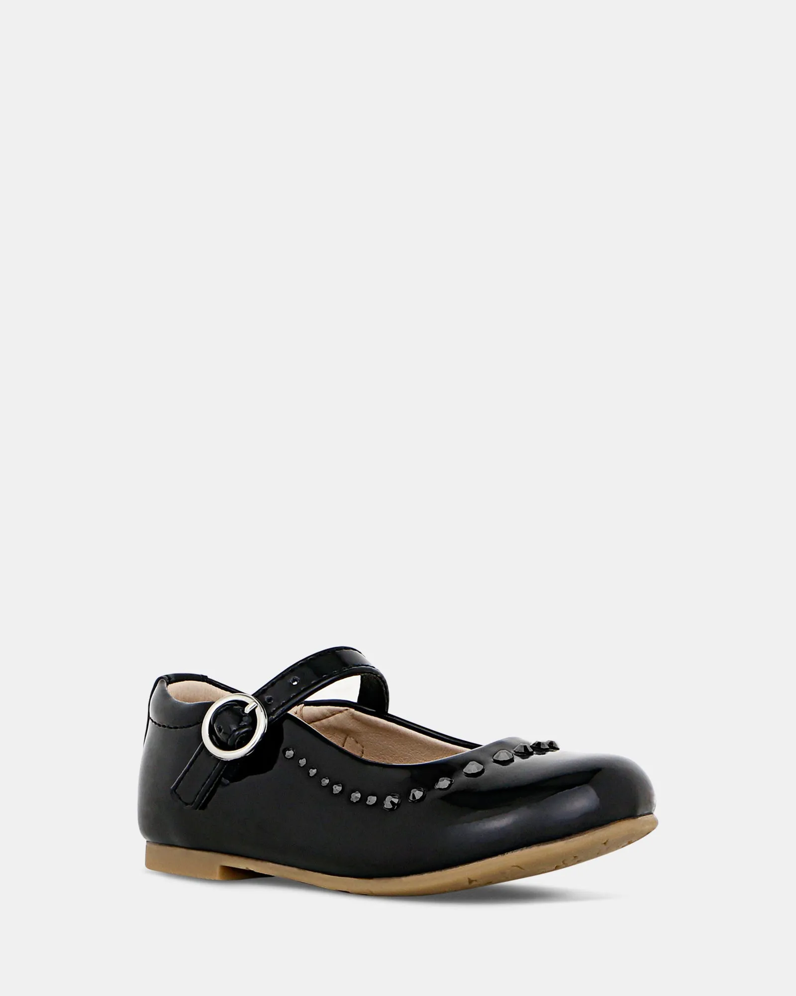 Aubrey Junior Black Patent