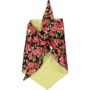 Baker & Bray | Summer Rose Dog Bandana | Black