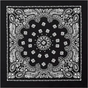 Black - Trainmen Jumbo Bandana 27 in. x 27 in.