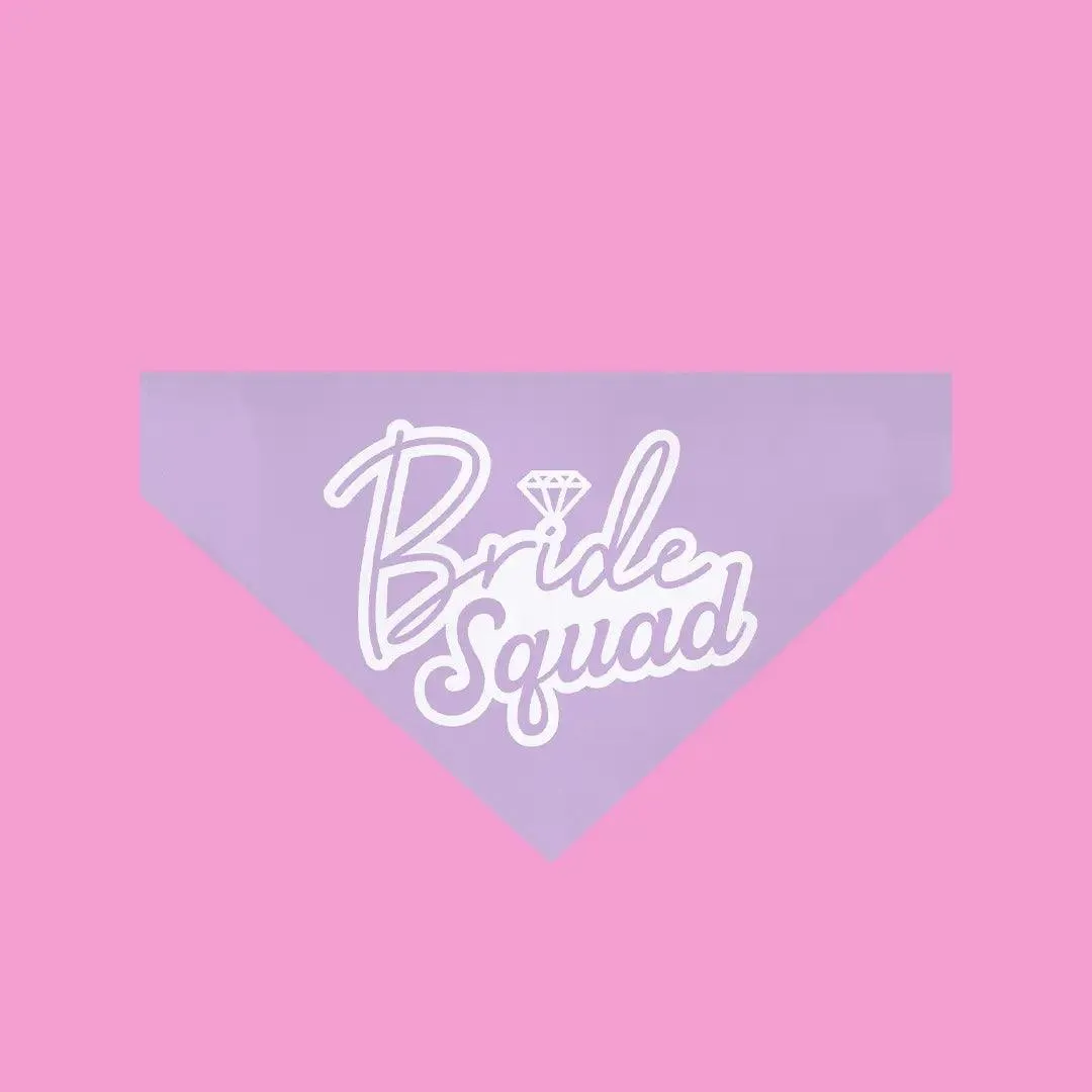 Bride Squad Dog Bandana