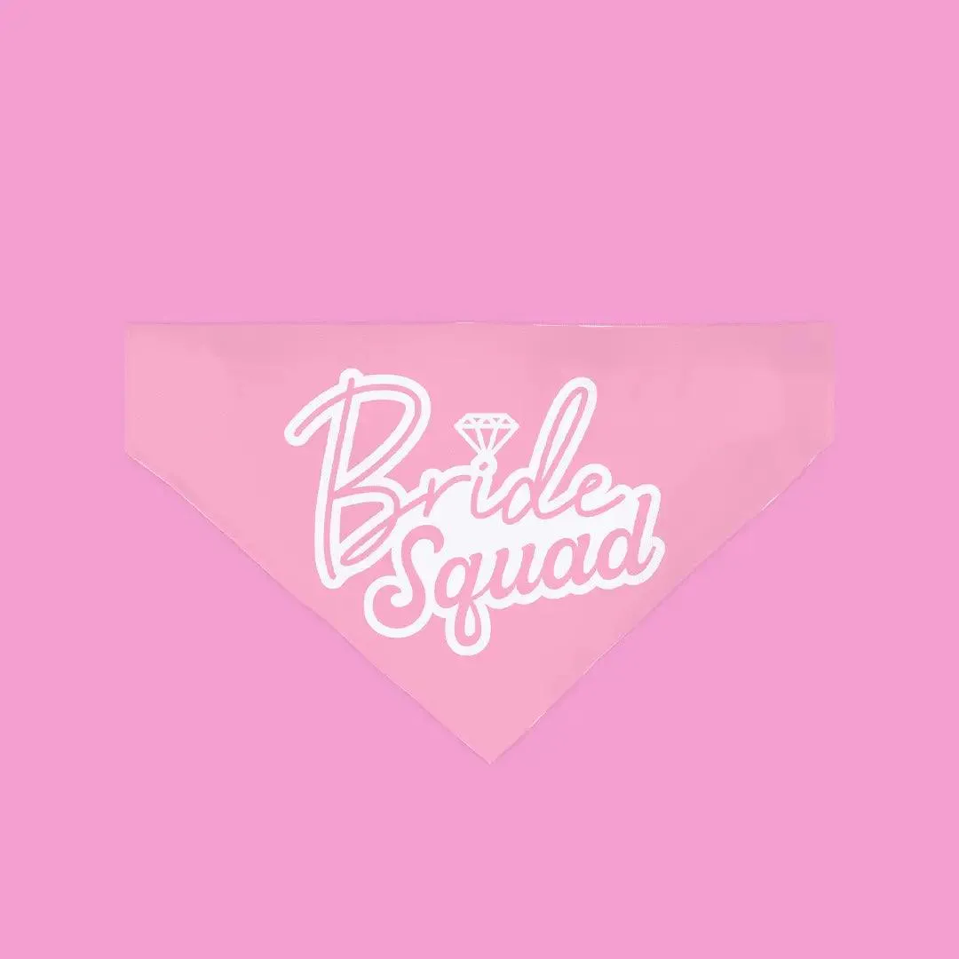 Bride Squad Dog Bandana