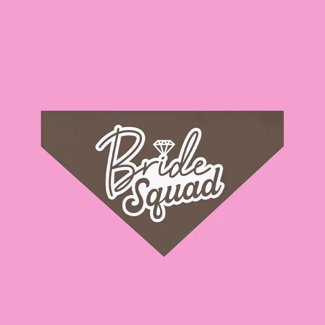 Bride Squad Dog Bandana