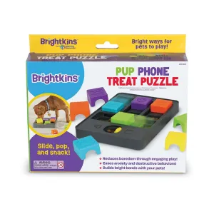 Brightkins Dog Phone Treat Puzzle