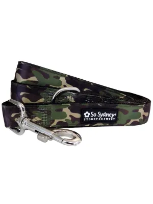 Camo Military Green 5' Designer Fashion Dog Leash