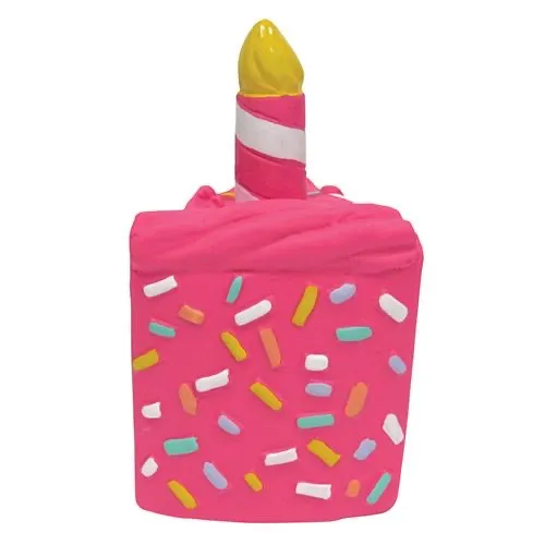 chewy birthday cake toy - pink