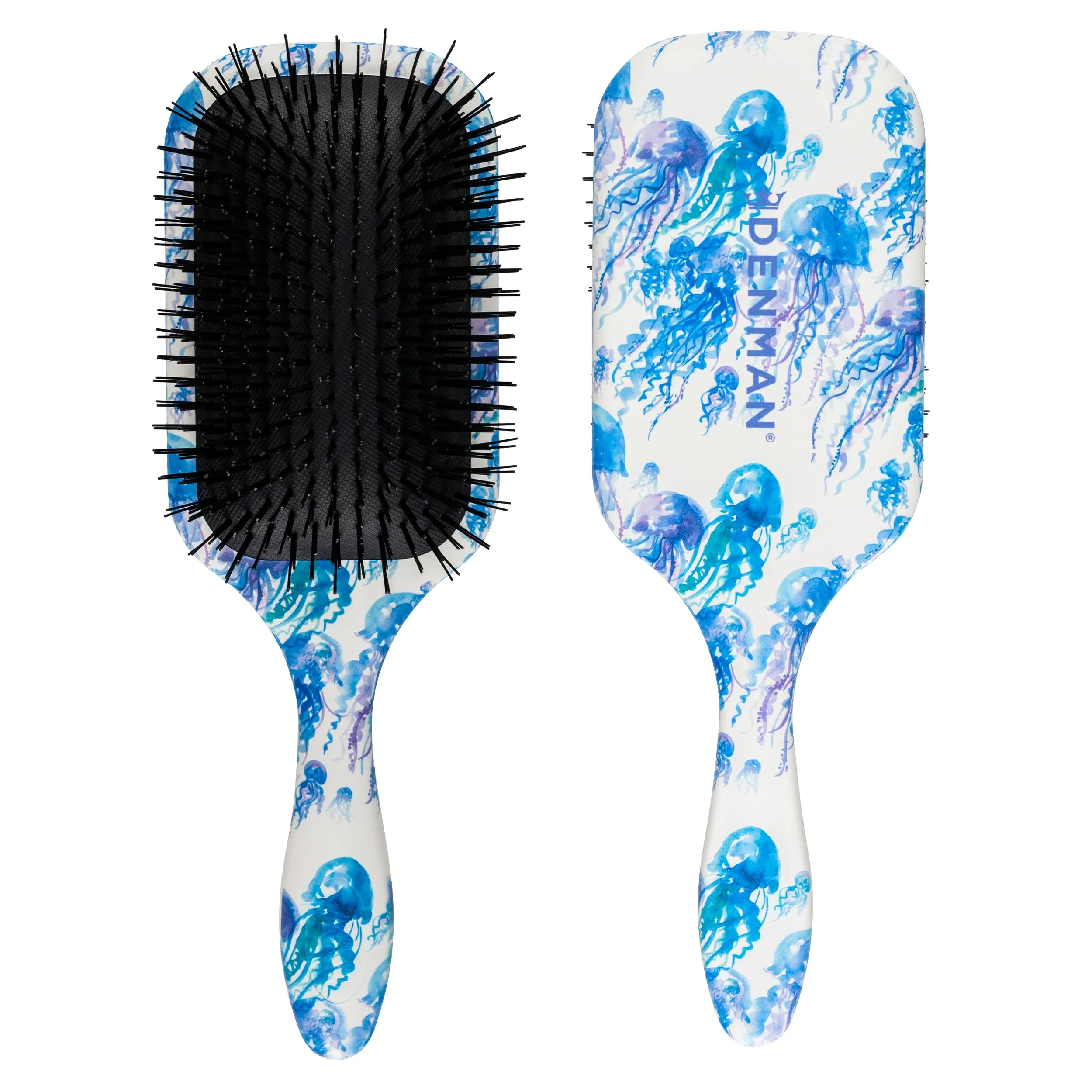 D90L Tangle Tamer Ultra Paddle Hair Brush - Jellyfish