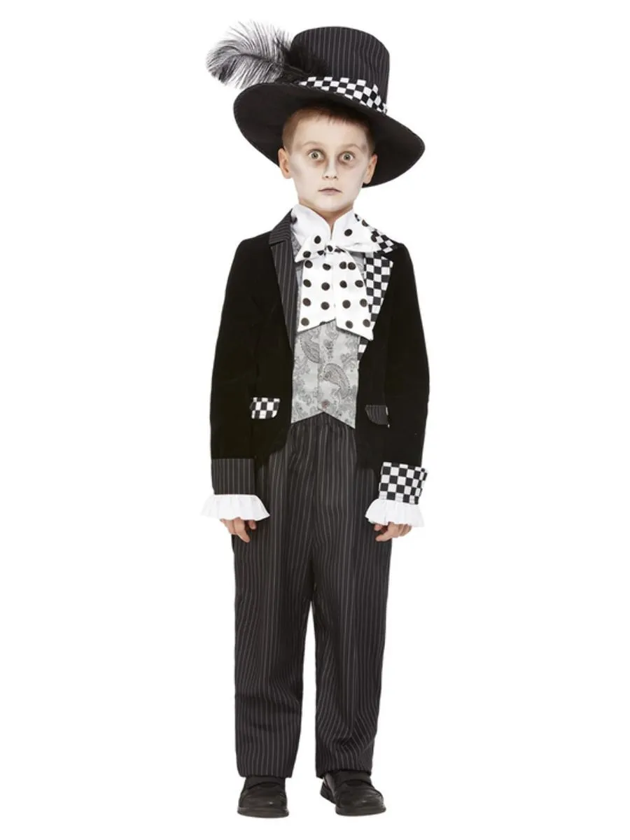 Dark Mad Hatter Costume Boy