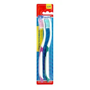 Dr.Fresh Soft Toothbrush 2 Pack