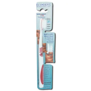 ECODENT - TerraDent Toothbrushes Adult31 Soft Replaceable Toothbrush - 1 Toothbrush