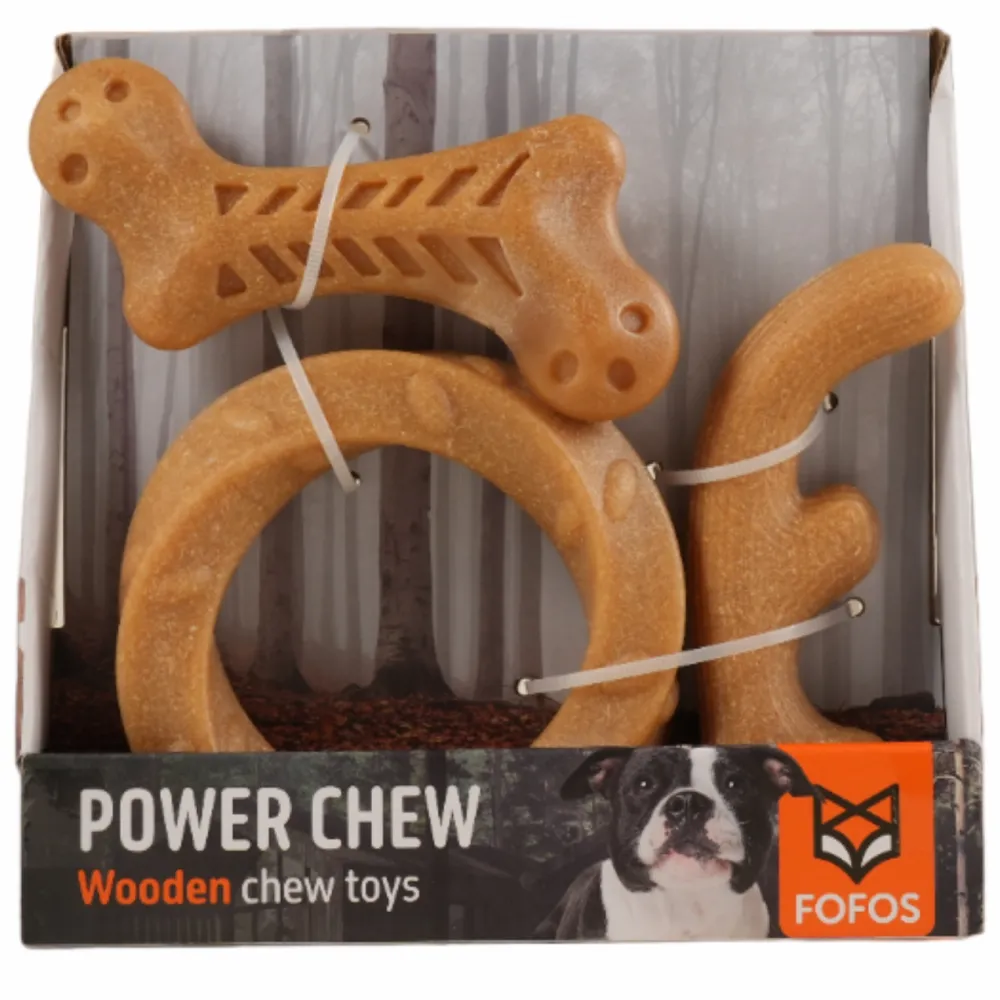 Fofos Wooden Stix Chew Toy for Dogs (Small)