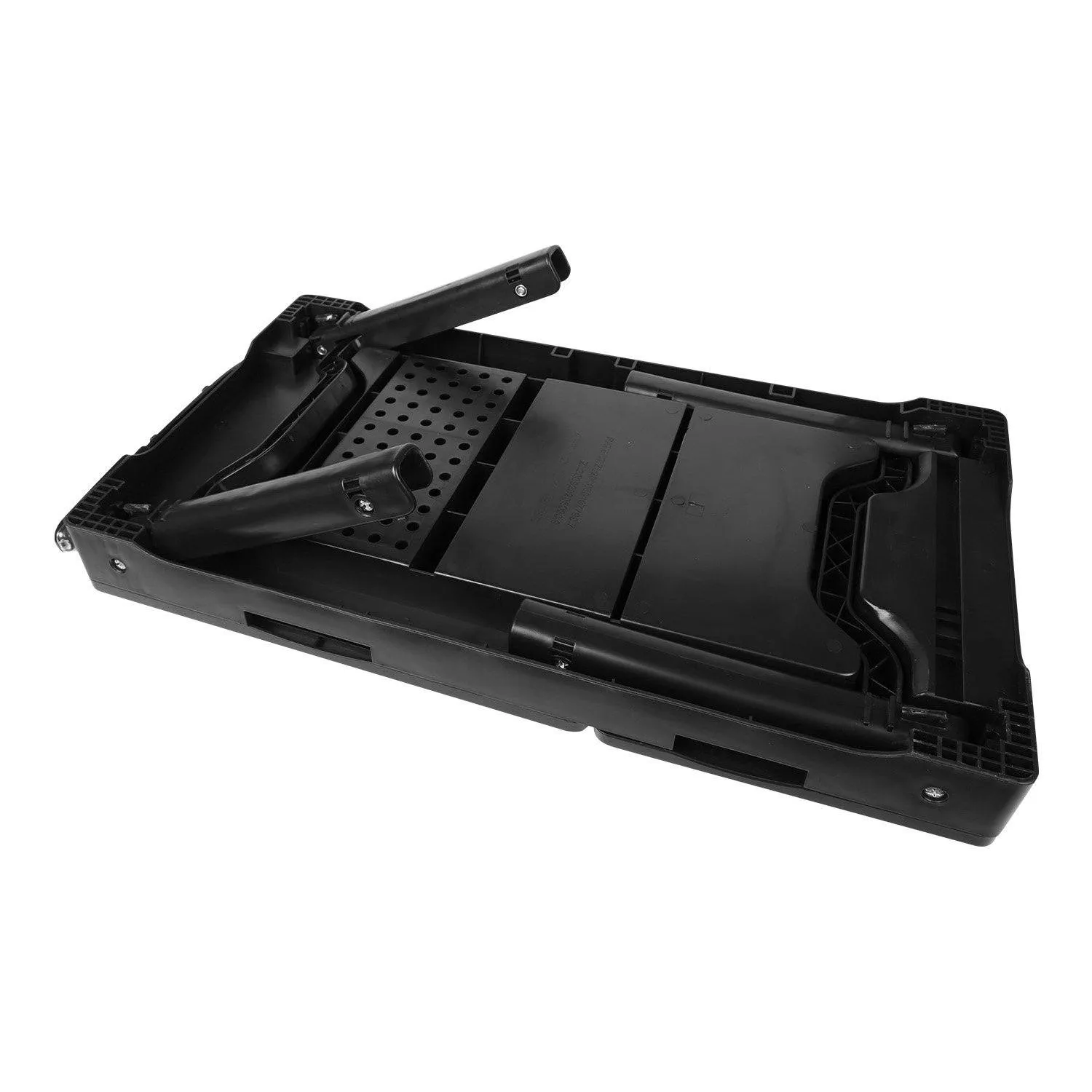 Foldable Laptop Table Bed Notebook Desk with Cooling Fan Mouse Board