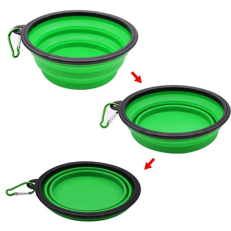 Foldable Silicone Pet Bowl