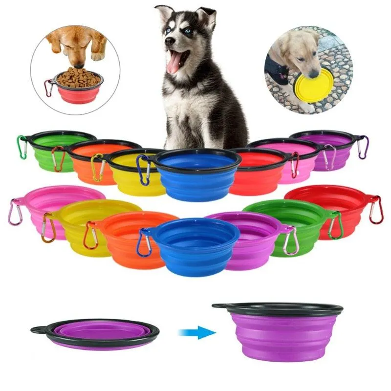 Foldable Silicone Pet Bowl