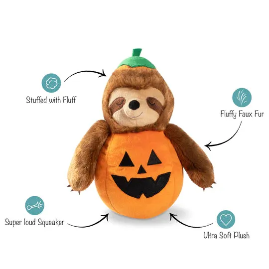 Fringe Dog Toy Halloween Sloth-O-Lantern