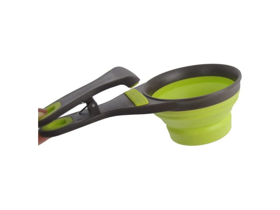 Green Grain Scoop & Sealing Clip