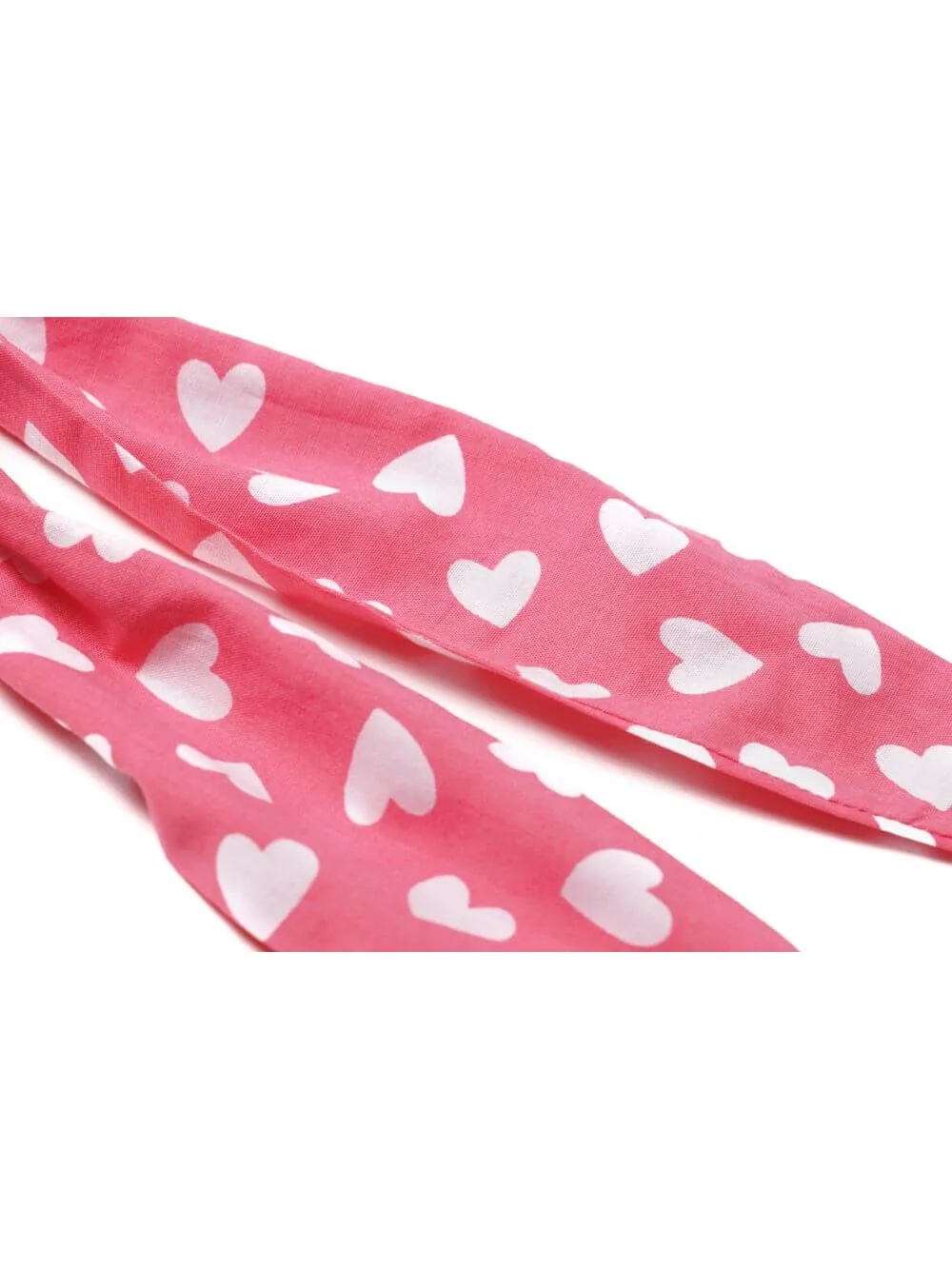 Hair Wrap - Whole Lotta Love Hot Pink Heart