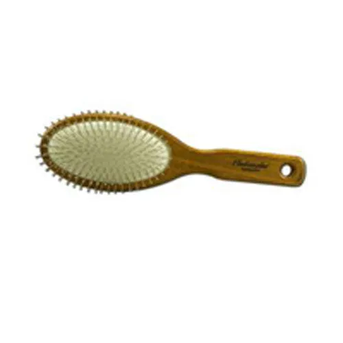 Hairbrush Wood Lg Oval With Steel Pins 5114 1 Unit By Fuchs Child/ Adult Toothbrushes