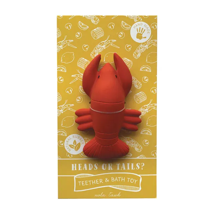 Heads or Tails? Teether & Bath Toy