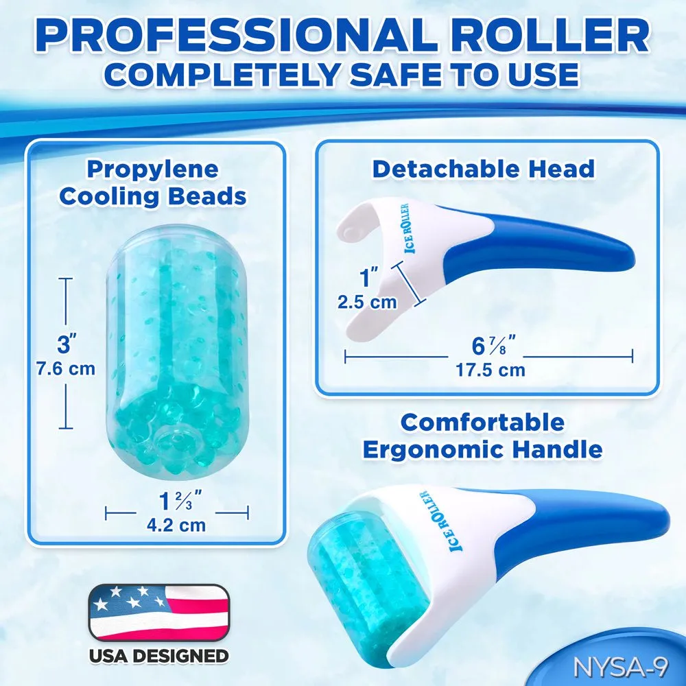 Ice Roller for Face & Body- Relieve Puffy Eyes & Skin