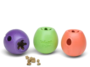 Interactive puzzle, food-dispensing dog toy, Zogoflex Echo Rumbl