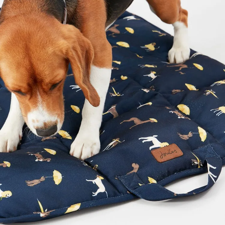 Joules Coastal Dog Print Dog Travel Mat