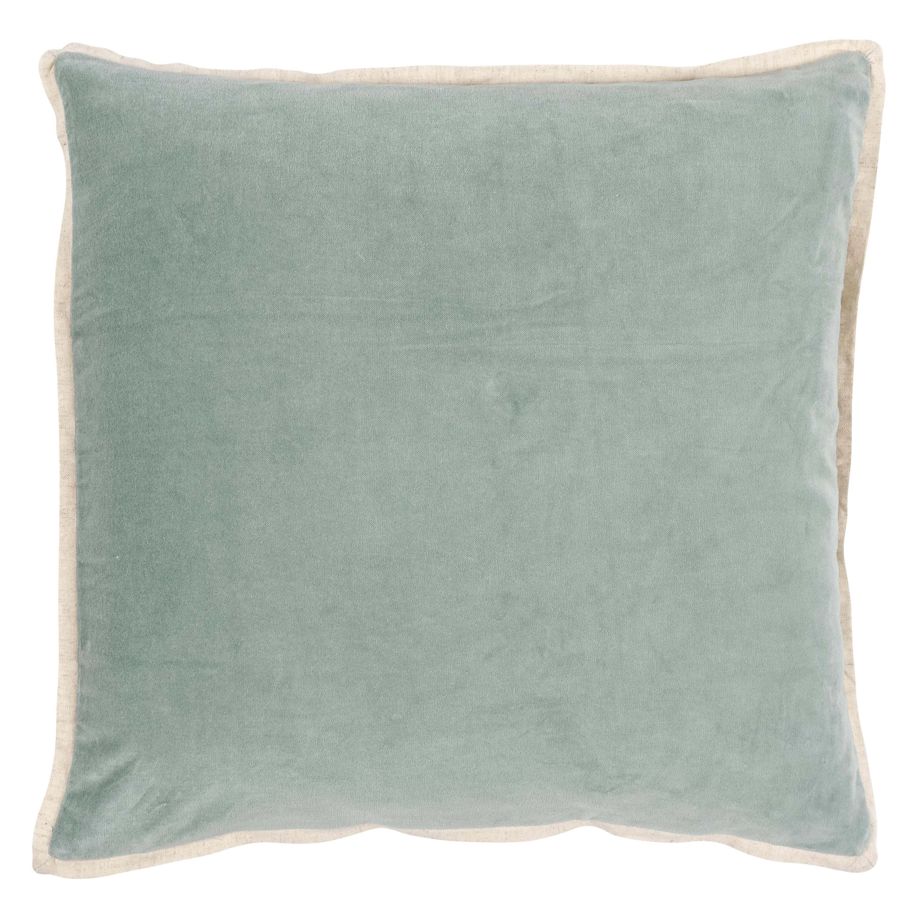 KAF Home Velvet Flange Decorative Pillow