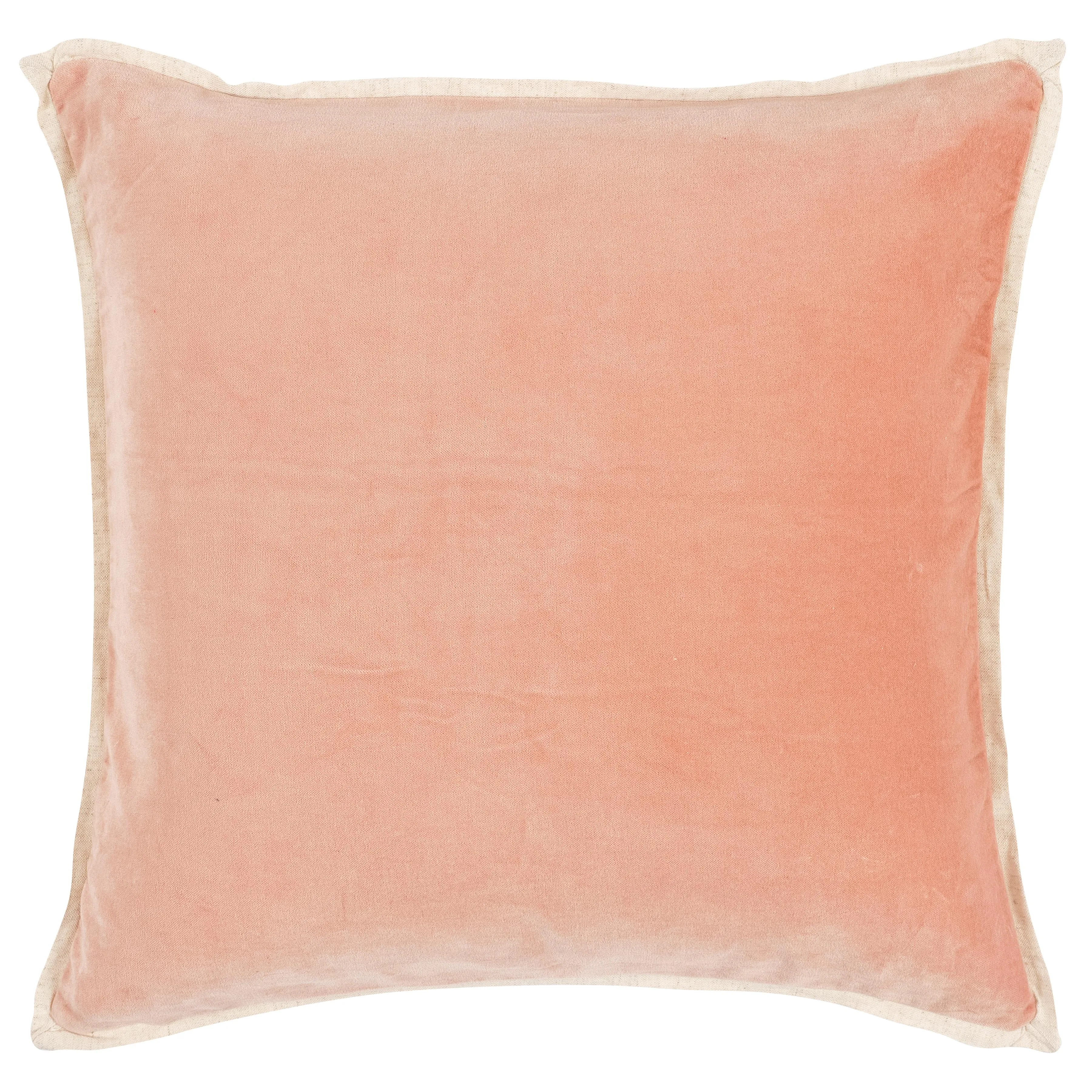 KAF Home Velvet Flange Decorative Pillow