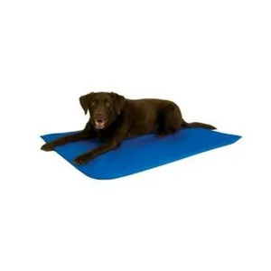 K&H Manufacturing Cool Bed III Cooling Dog Bed Blue Large - 32" x 44"