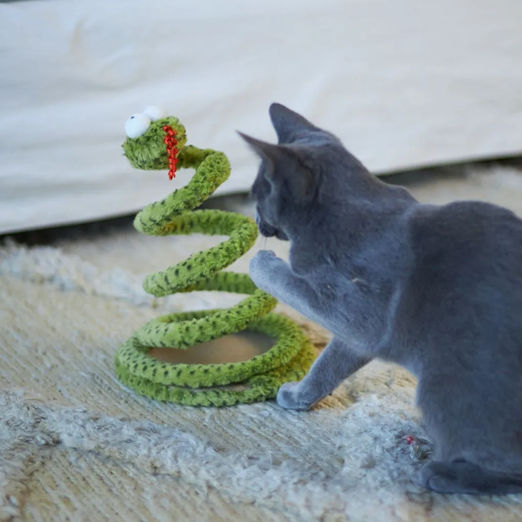 Kazoo Springy Snake Cat Toy