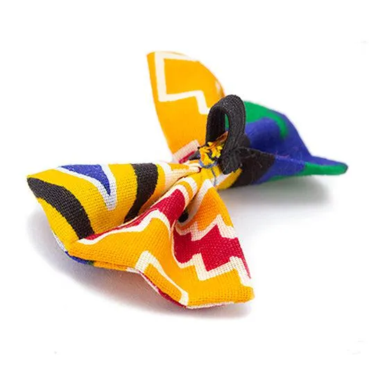 Kente Cat Bow Tie