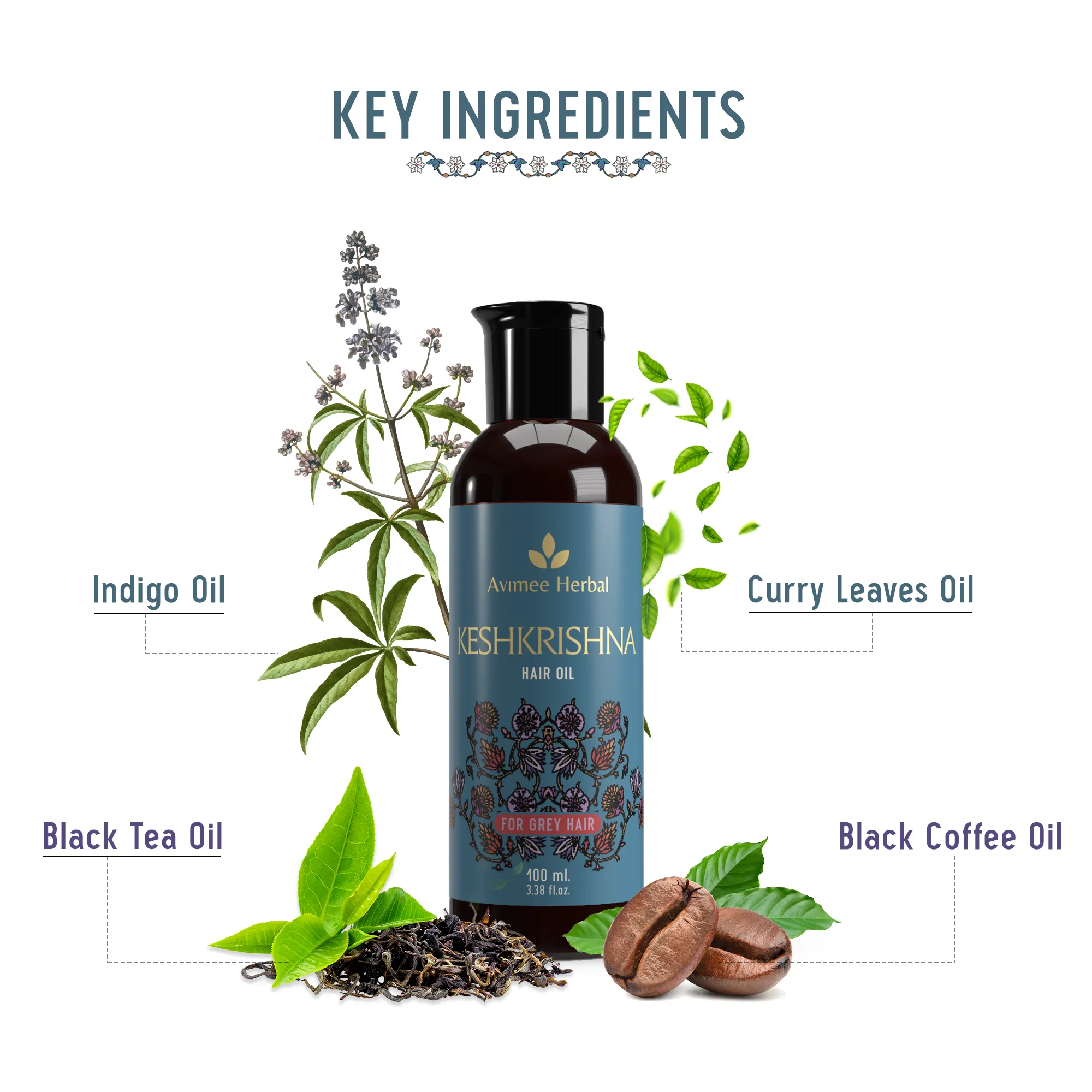 Keshkrishna Grey Hair Oil