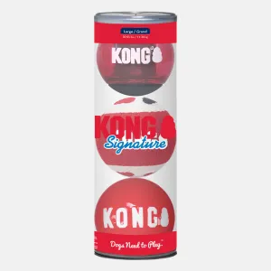 KONG Assorted Signature Balls 3 Pack