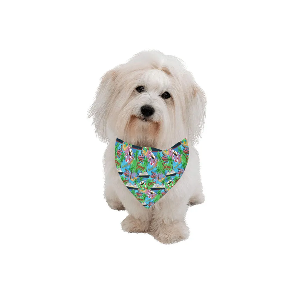 Let's Cruise Pet Dog Bandana