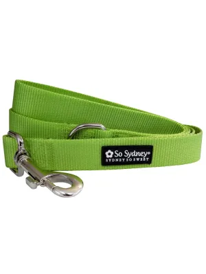 Lime Green - Nylon Dog Leash for Small, Medium, or Large Dogs