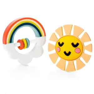 Little Rainbow and Sun Baby Teether Toy