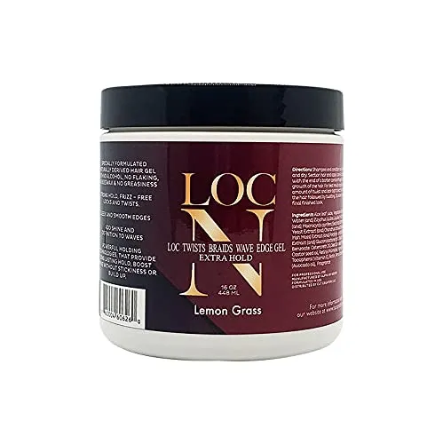 LOC N HAIR TWISTS BRAIDS WAVE EDGE GEL 16 OZ