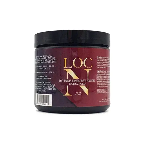 LOC N HAIR TWISTS BRAIDS WAVE EDGE GEL 16 OZ