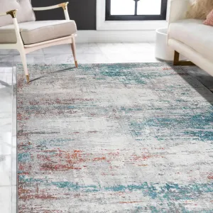 Mcadore Modern Abstract Area Rug 5x7 Washable for Living Room Bedroom Office