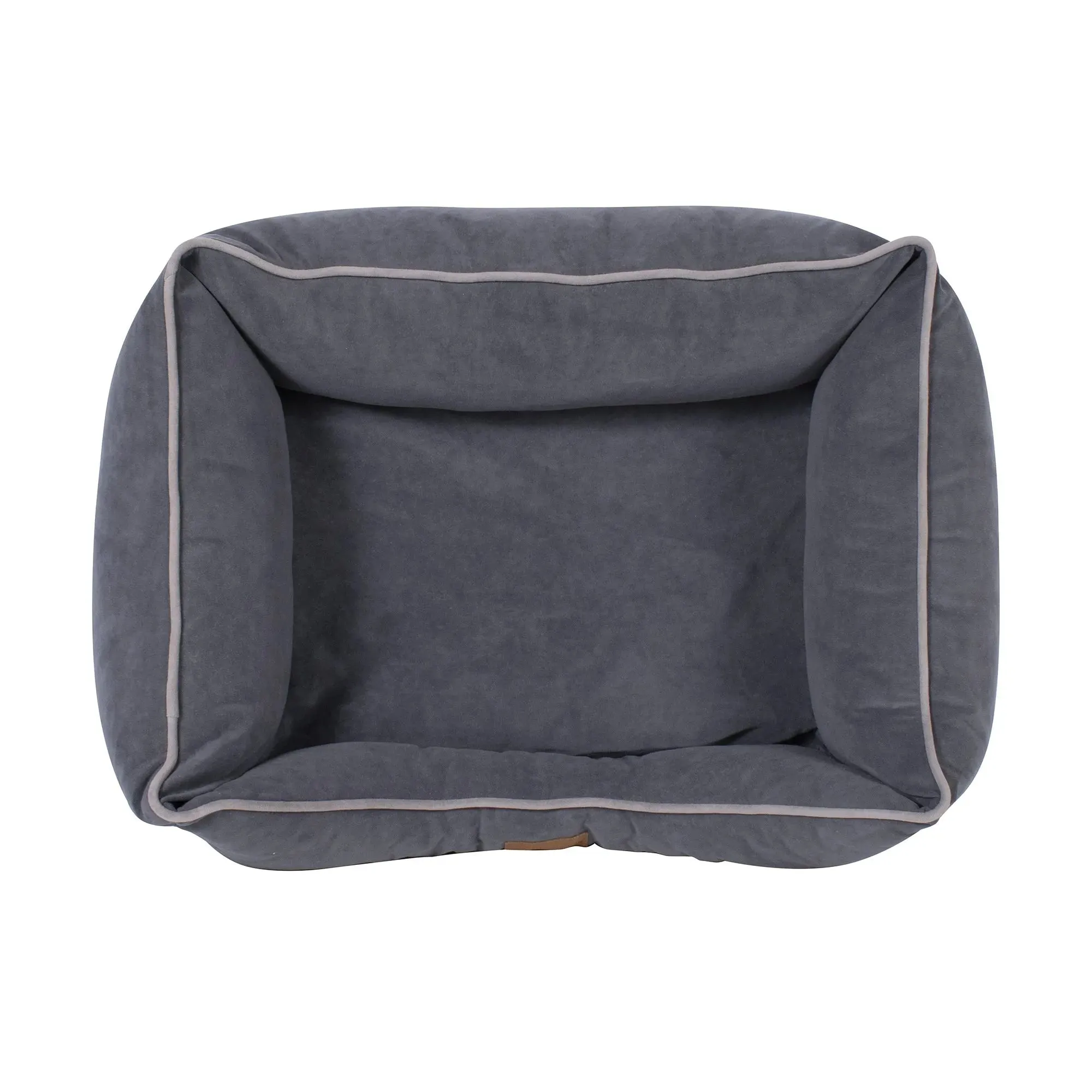 Microfiber Low Profile Lounger | Charcoal