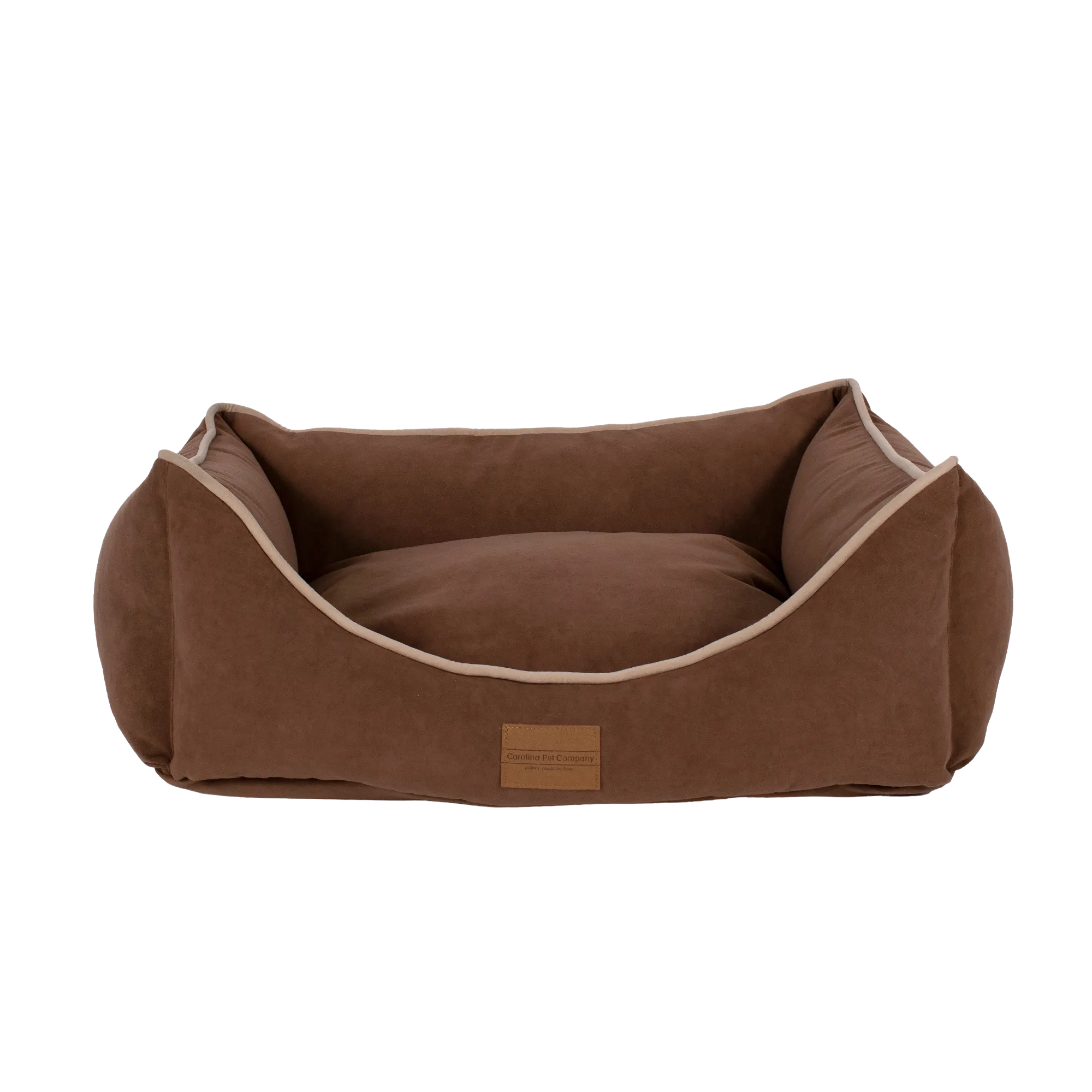 Microfiber Low Profile Lounger | Chocolate