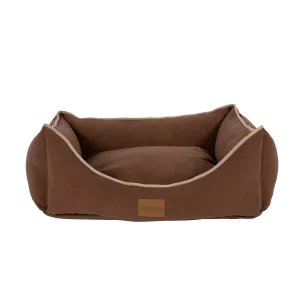 Microfiber Low Profile Lounger | Chocolate